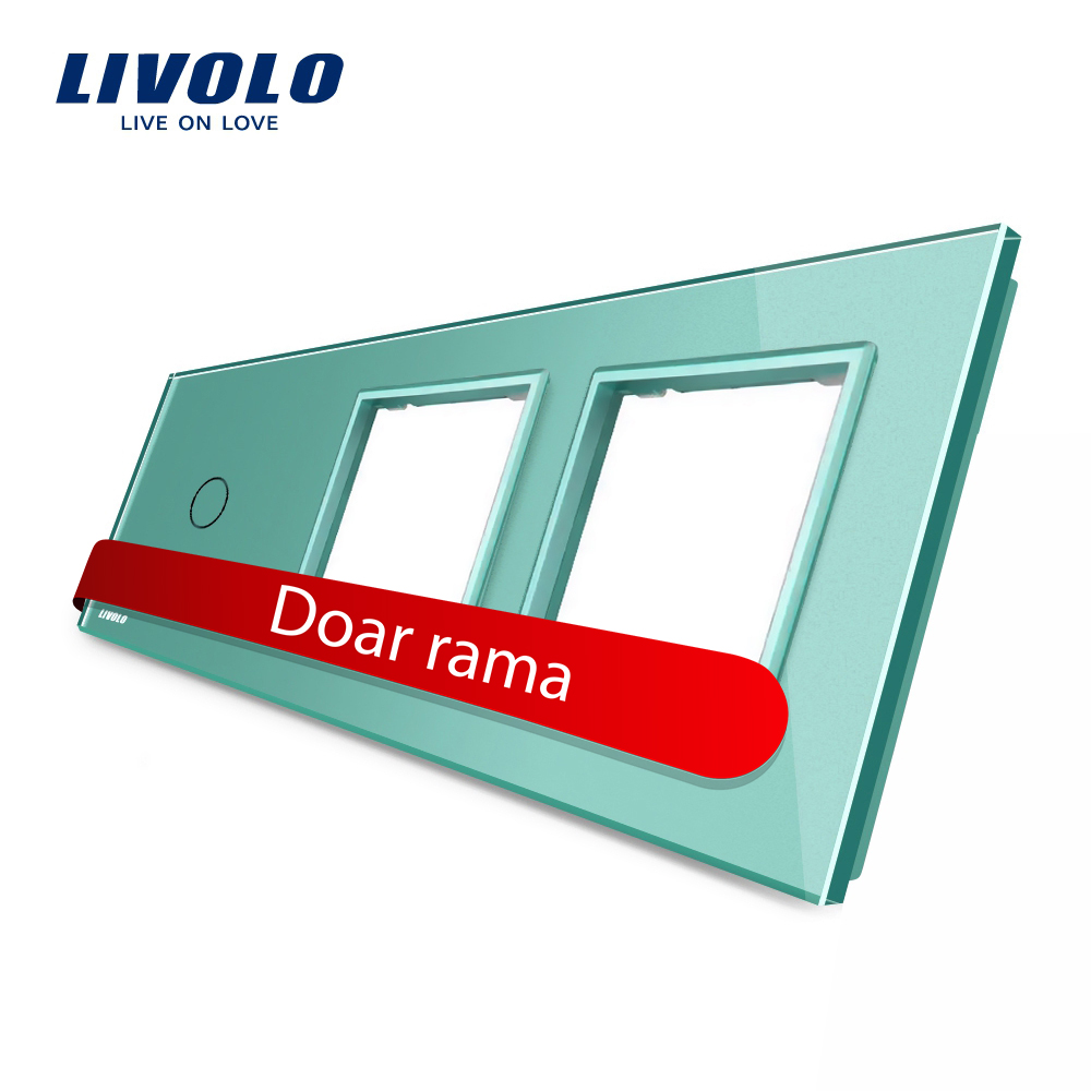 Panou Touch Livolo Sticla cu 2 Prize - imagine 9