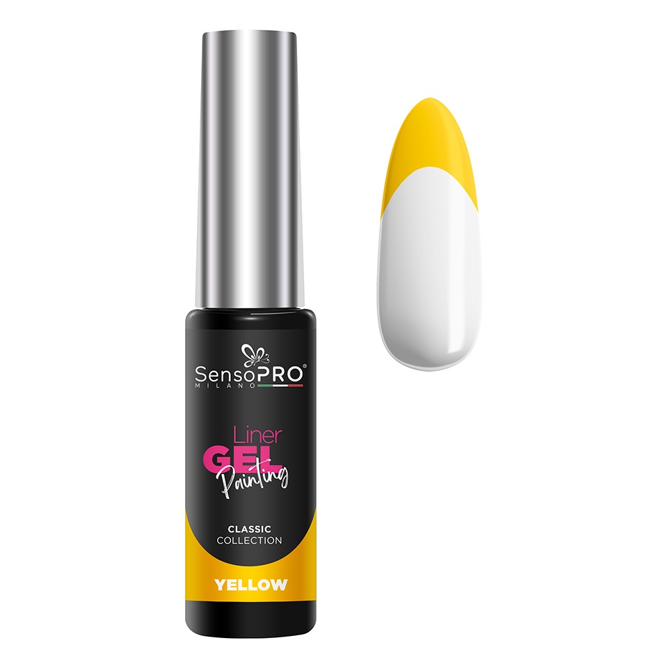 Liner Gel UV SensoPRO Milano Yellow, 8ml