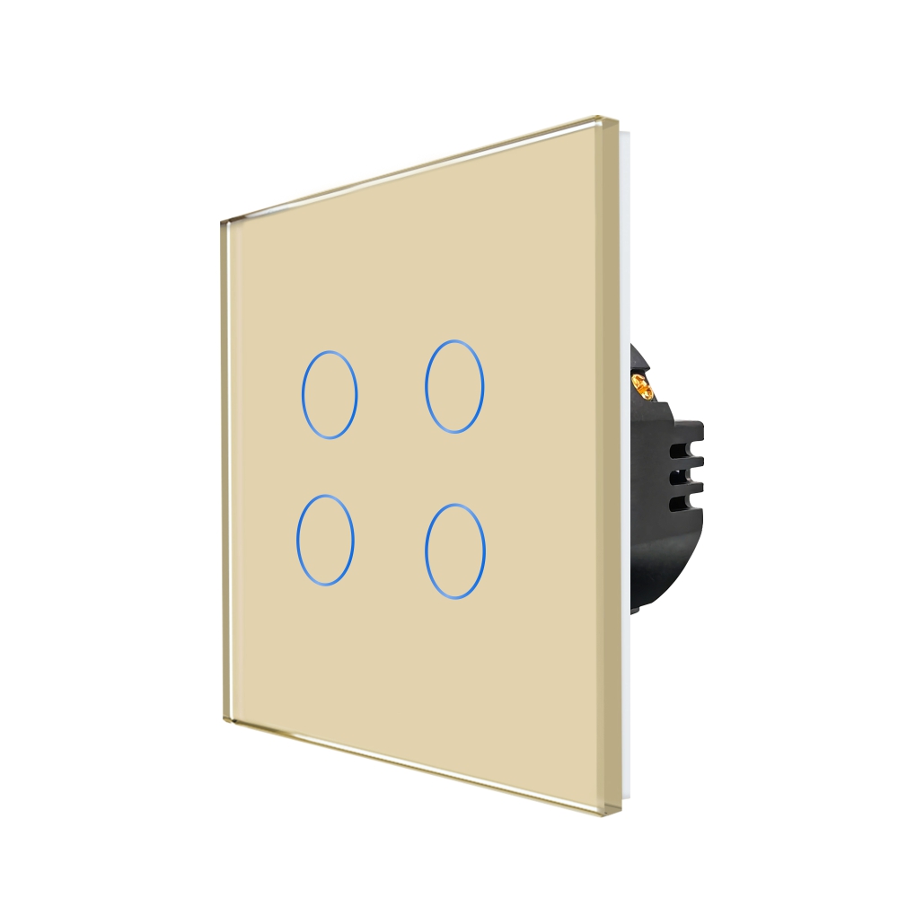 Intrerupator Cvadruplu Touch Sticla LUXION 500W - imagine 9