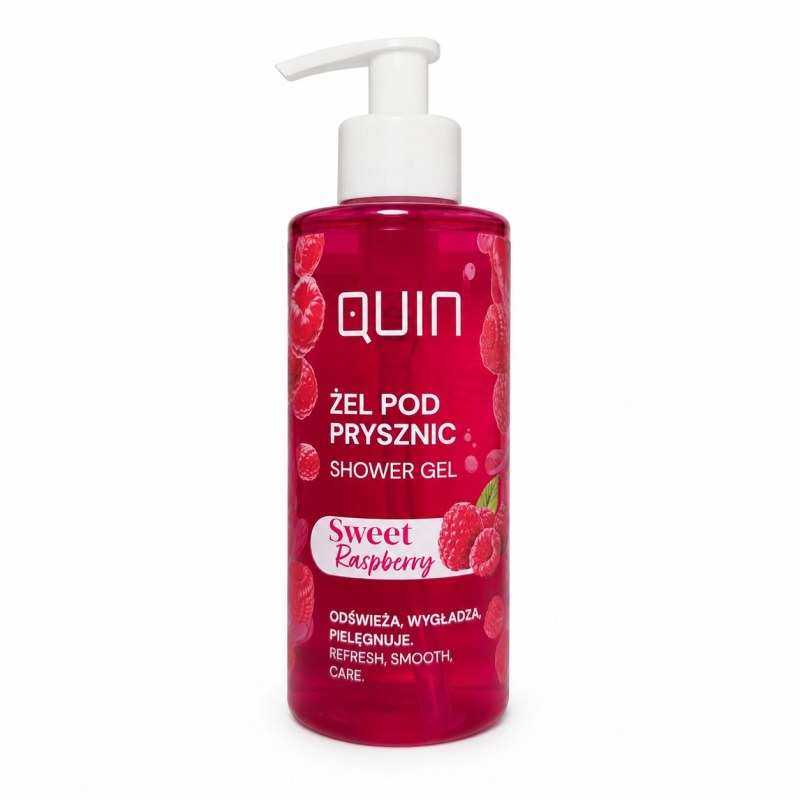 Sweet Raspberry QUIN Fruit Line Shower Gel 260 ml