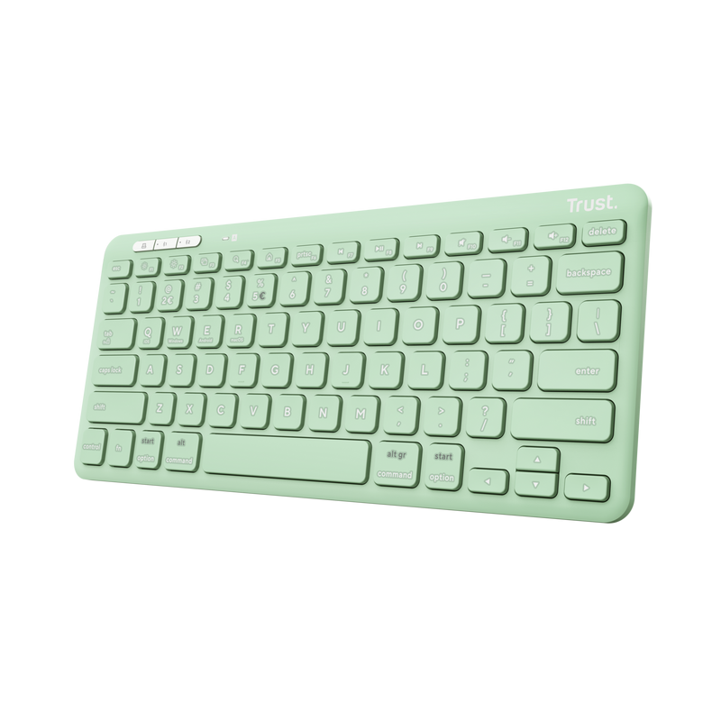 Tastatura Trust Lyra Wireless - USB-A, USB-C, Bluetooth, 10m