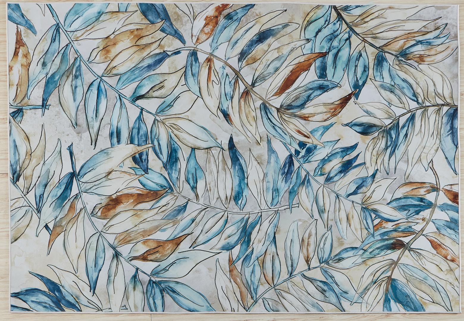Covor Heinner Print 3D 160x230 cm Leafs - Design Modern - imagine 2