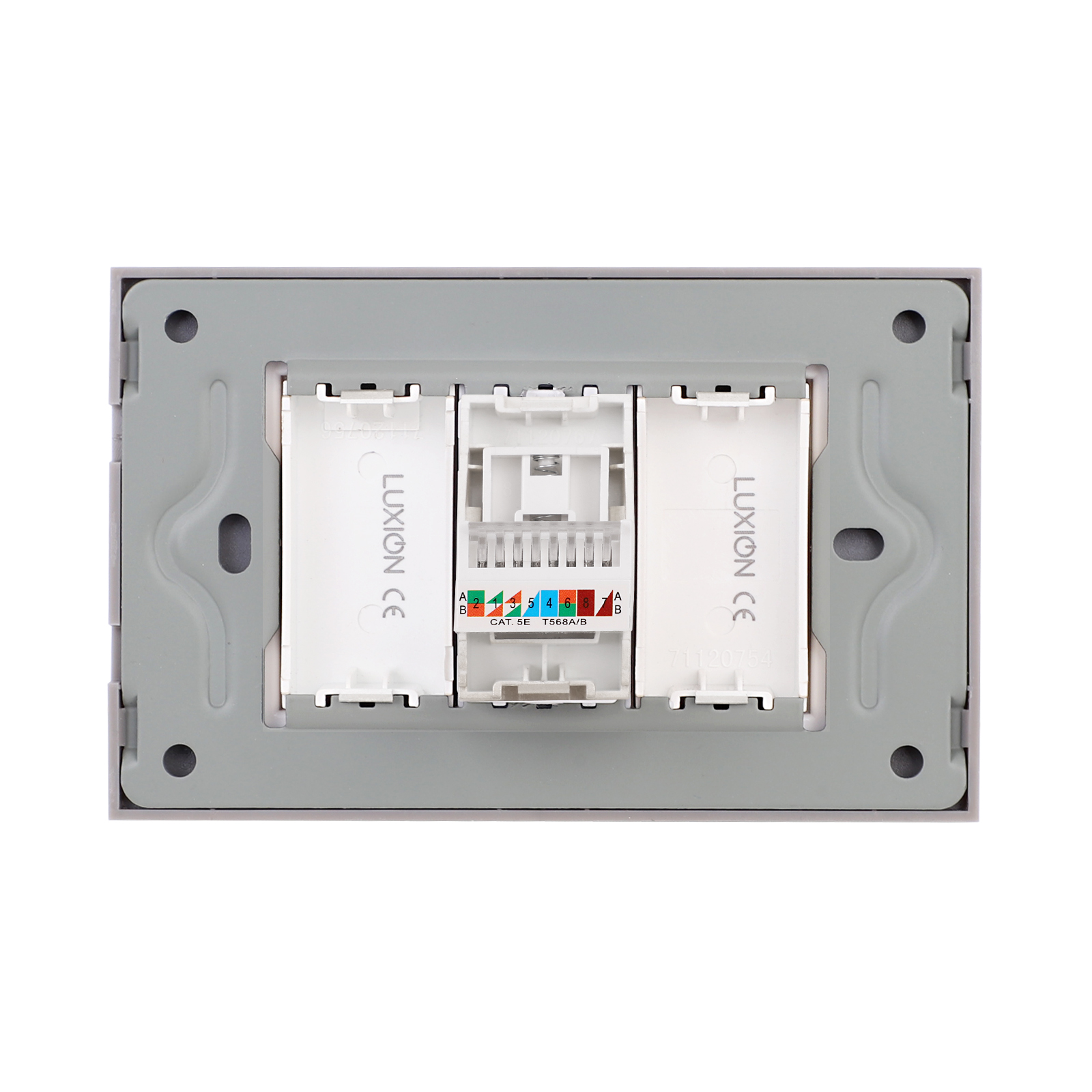 Priza Internet 1M + 2 Taste False LUXION, Rama Sticla, IP44 - imagine 16