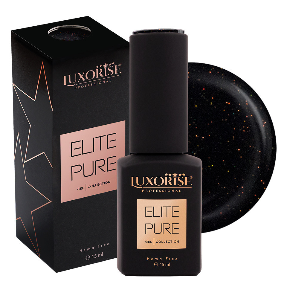 Oja Semipermanenta Hema Free Luxorise Black Galaxy 15ml