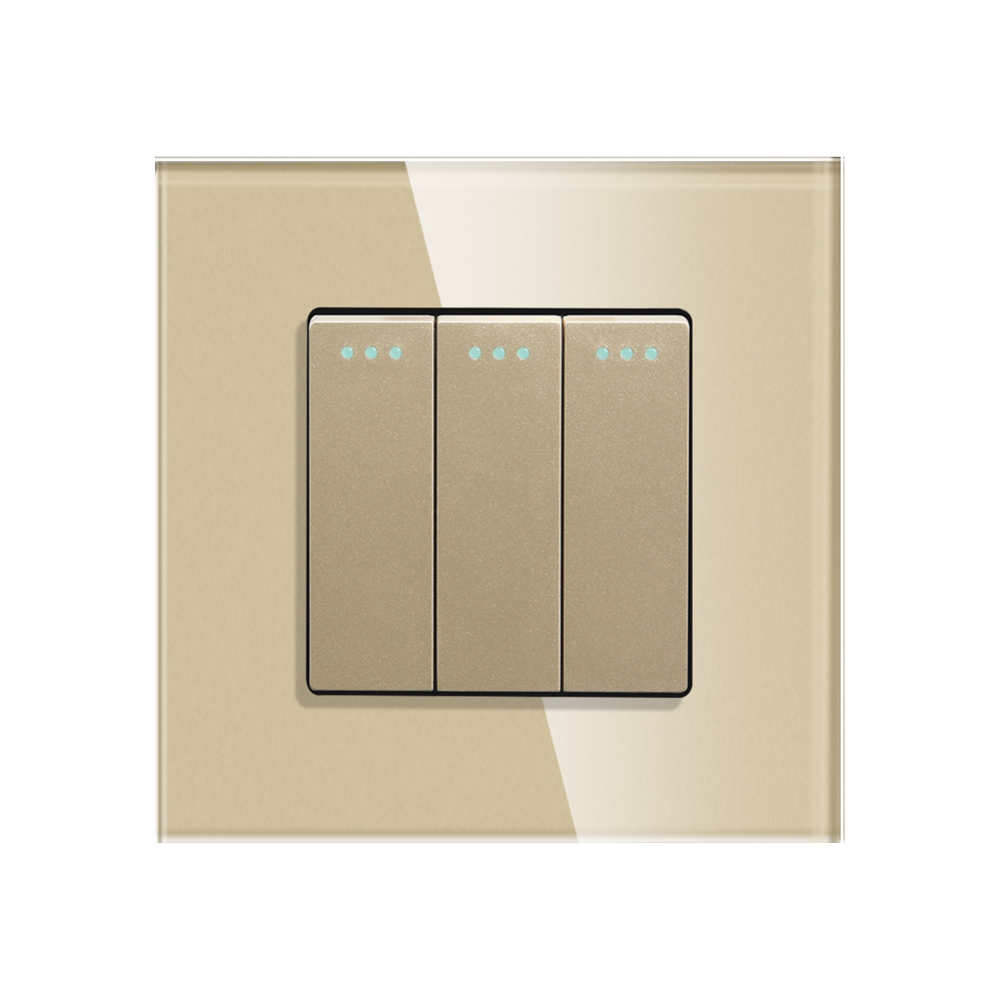 Întrerupător Triplu Luxion, Sticlă, Mecanic - imagine 10