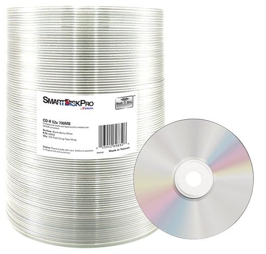 CD-R Verbatim 700MB 52x 100 buc - Stocare Calitate Profesională - imagine 2