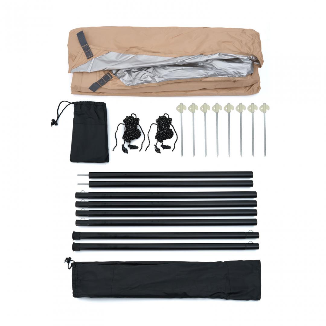 Adăpost Camping HR 5.5x4.3m - Spațiu Generos pentru Cort - imagine 3
