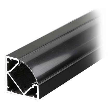 Profil Aluminiu LED 2M 19mm Negru V-TAC