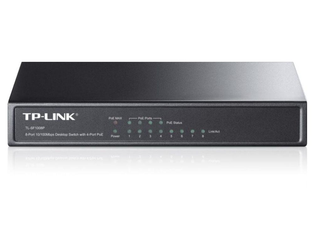 Switch TP-Link 8 Porturi, 4 Porturi PoE