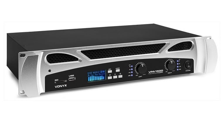 Vonyx VPA1500 - Amplificator PA 1000W RMS