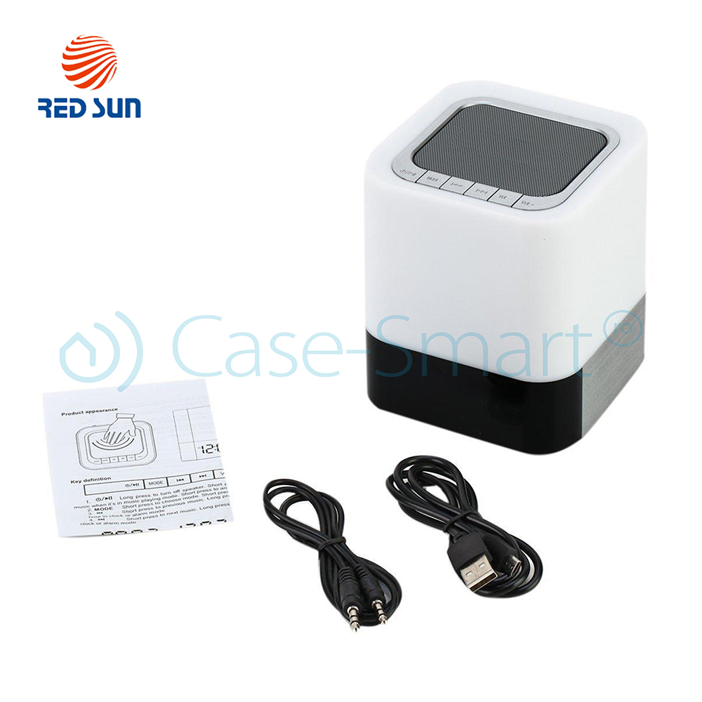 Boxa Portabila Red Sun DY-28 Bluetooth, Lampa si Ceas - imagine 5