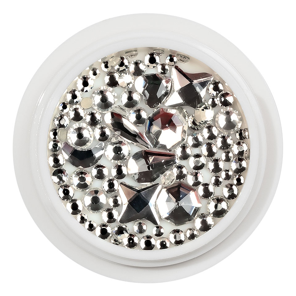 Cristale Unghii LUXORISE Splendor Silver | Manichiura Spectaculoasa