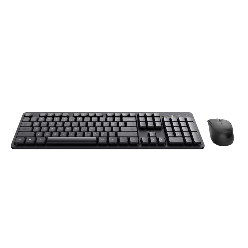 Kit Wireless Trust Ody II - Tastatură Silentioasă și Mouse 1600 DPI - imagine 6