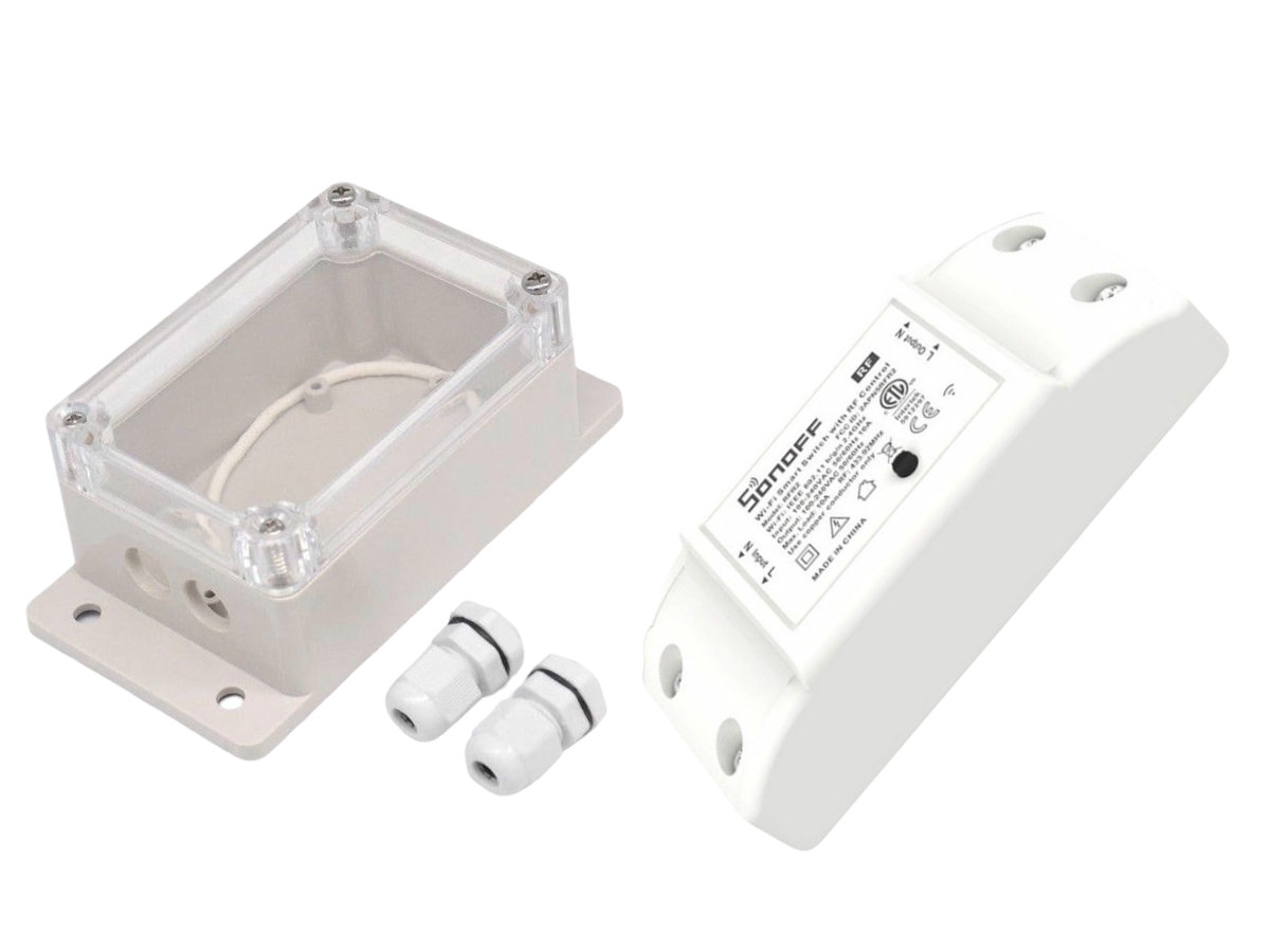 Pachet Sonoff Basic IP66 | Releu WiFi Smart Exterior