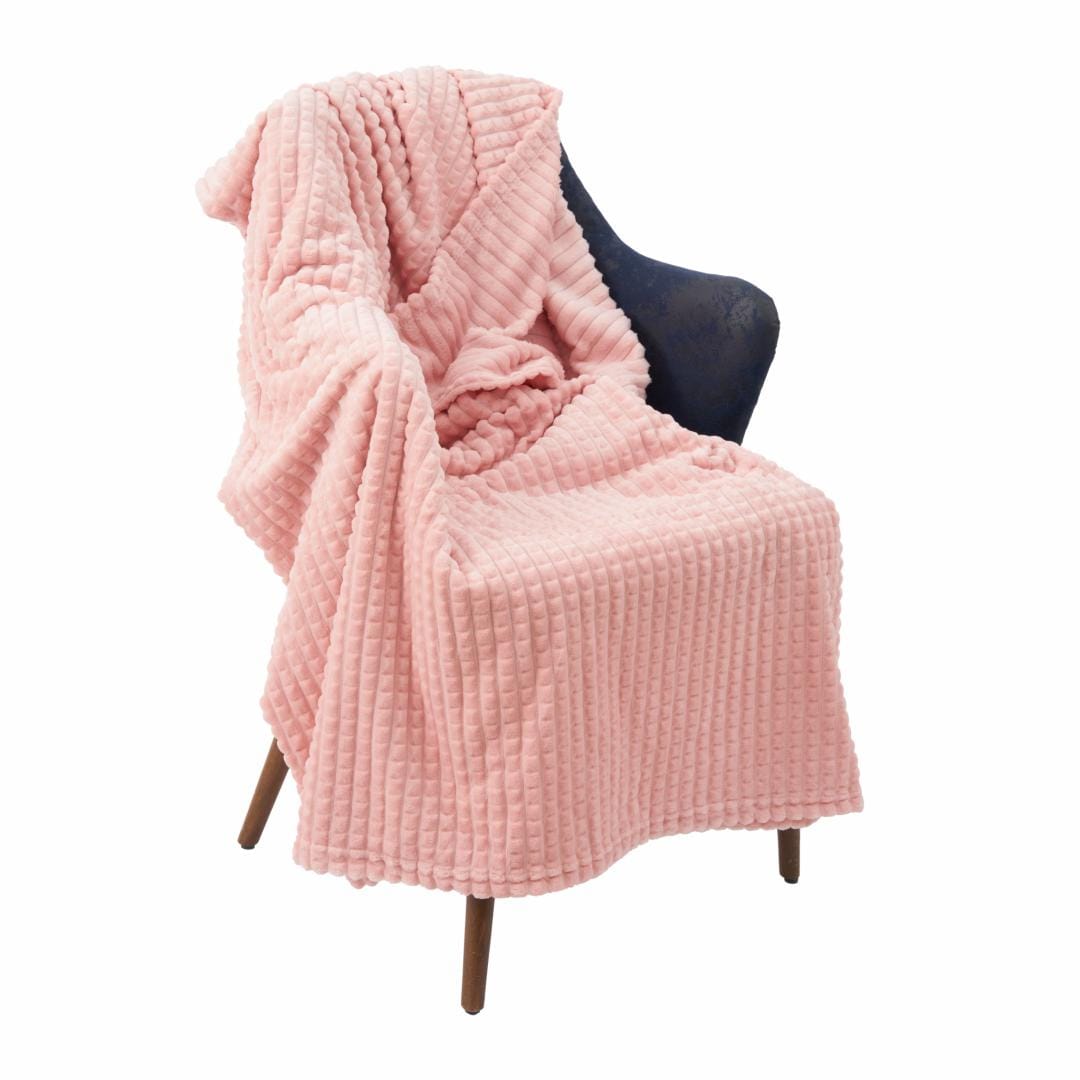 Patură Flannel 200x220 cm Roz