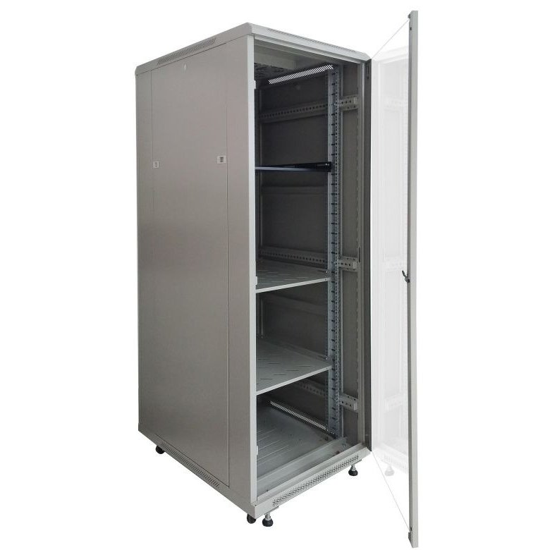 Dulap Rack 42U B-High, 2000x800x600mm, Ușă Sticlă