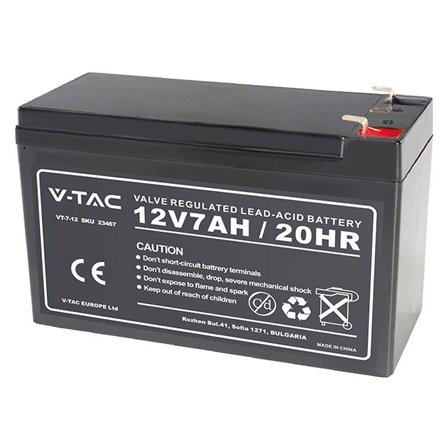 Acumulator Gel 12V 7Ah V-Tac