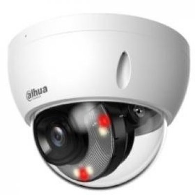 Camera IP Dahua 4MP, IR 30m, Microfon, Alb/Negru