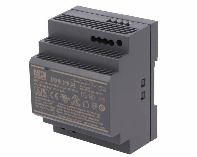 Sursă Alimentare Mean Well 24V DIN Rail
