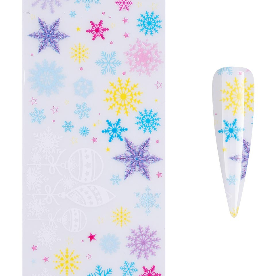 Folie Transfer LUXORISE Winter Rainbow