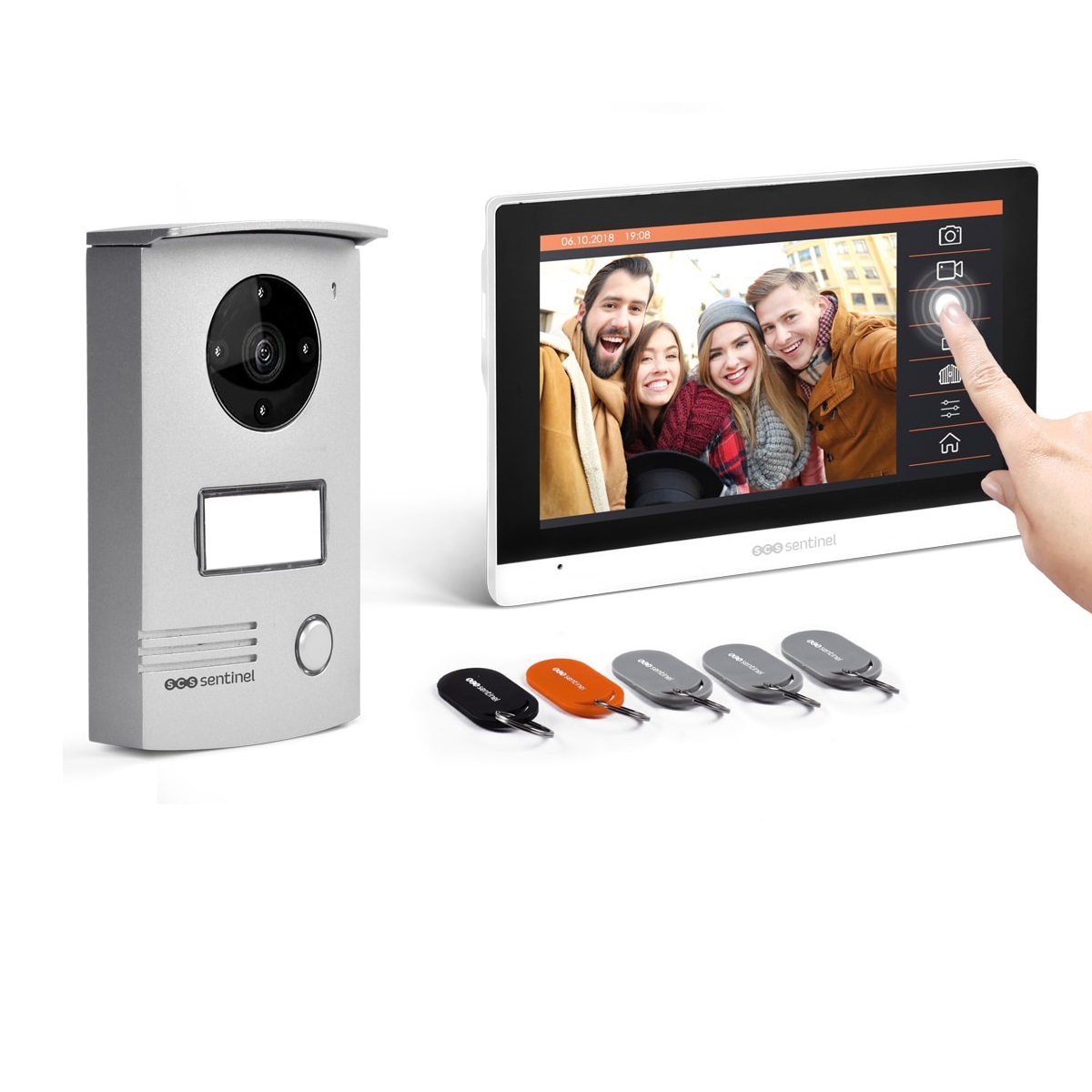 Videointerfon SCS Sentinel VisioKit 7, 5 RFID