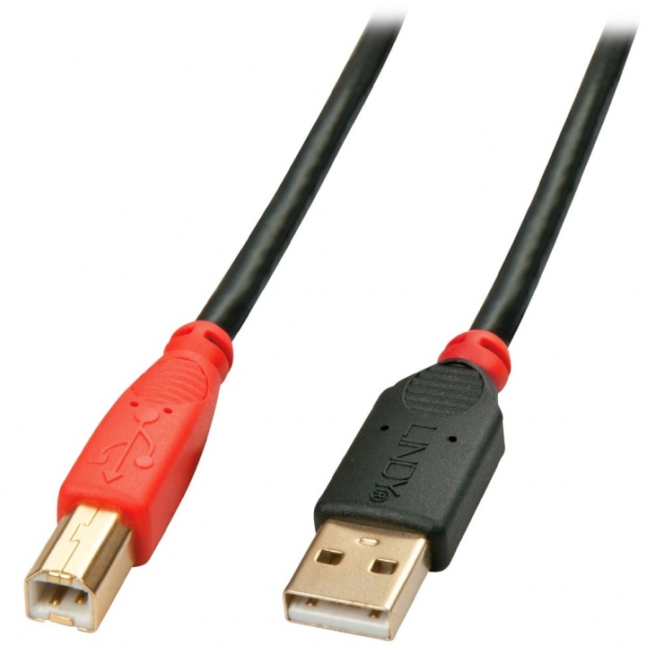 Cablu USB Activ Lindy 10m, Aurit