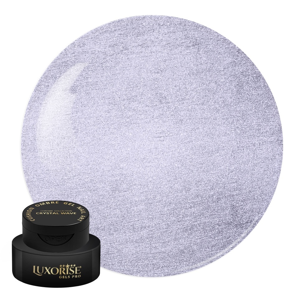 Gel UV Nail Art Babyboomer LUXORISE Cushion Ombre Chrome - Purple Blaze, 2ml