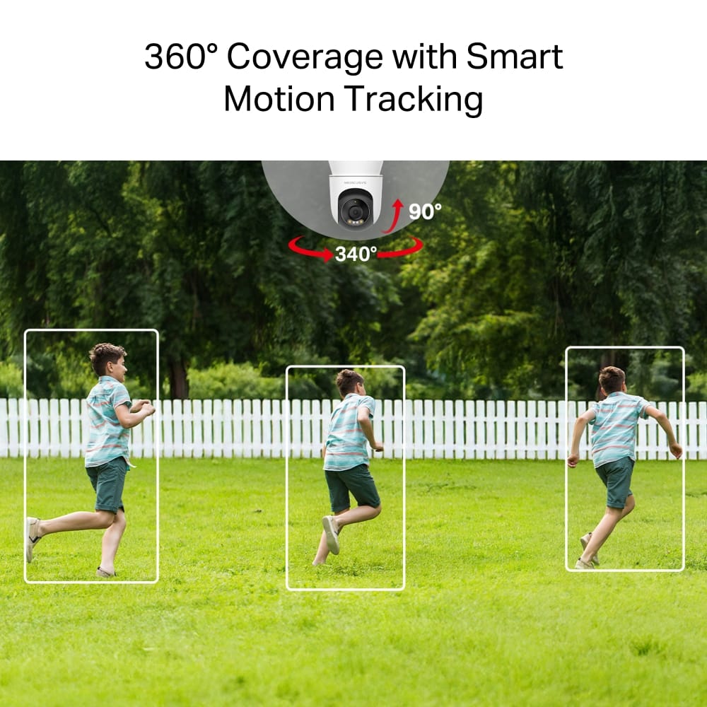 Cameră supraveghere MERCUSYS MC510 Outdoor 2K Pan/Tilt 360° - imagine 4