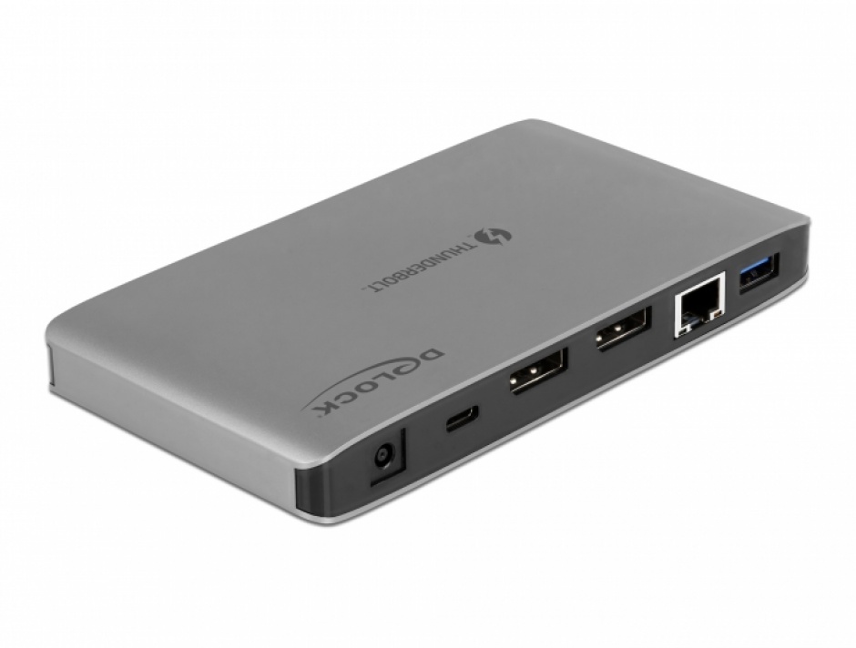 Docking Station Delock Thunderbolt 3 8K Dual Display