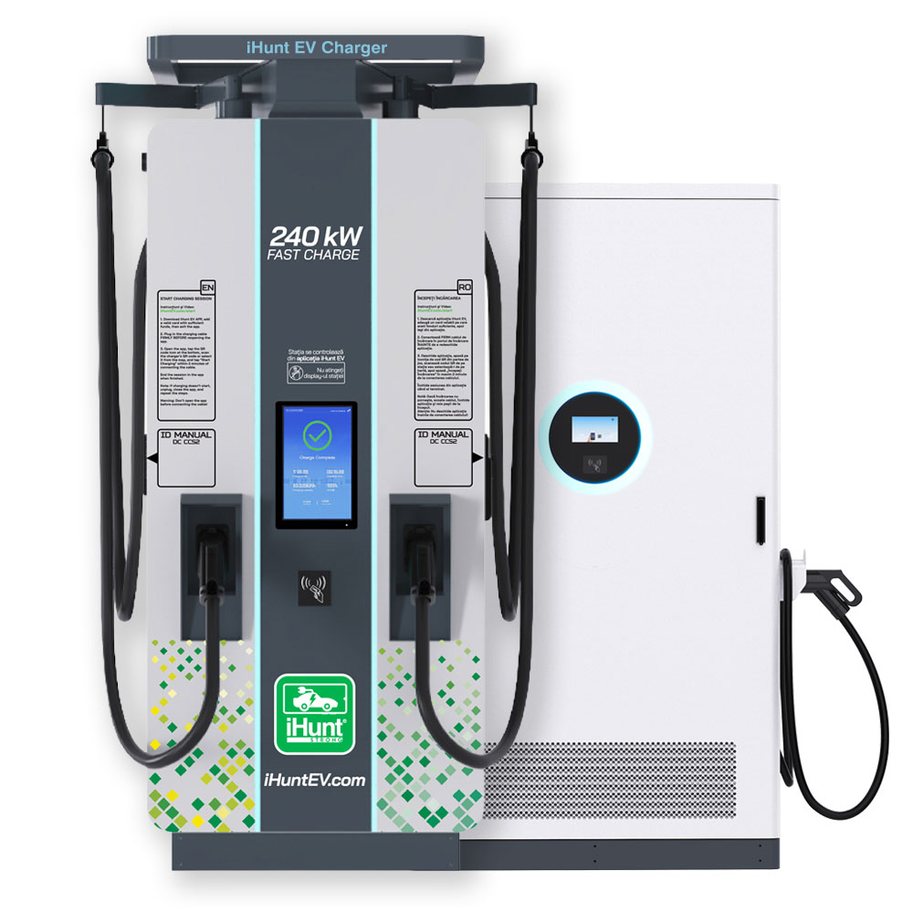 iHunt EV DC 240kW V4 2x CCS2 + Baterie 400KWh