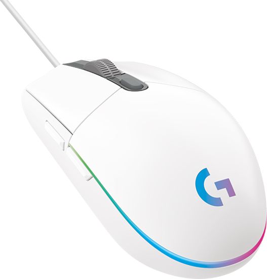 Mouse Gaming Logitech G102 Lightsync 8000 DPI USB Alb