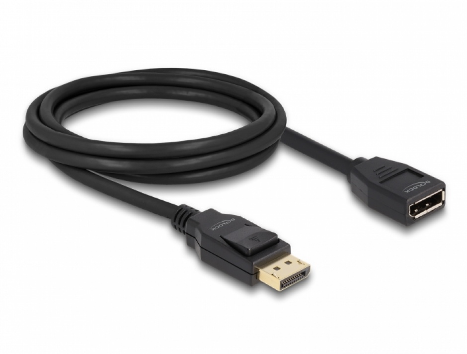 Cablu Prelungitor DisplayPort Delock 4K 2m