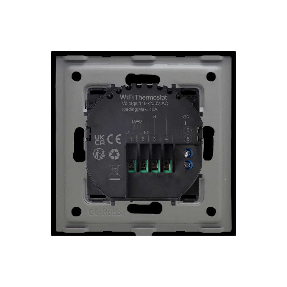 Termostat Wi-Fi Luxion cu Rama Aluminiu - imagine 9