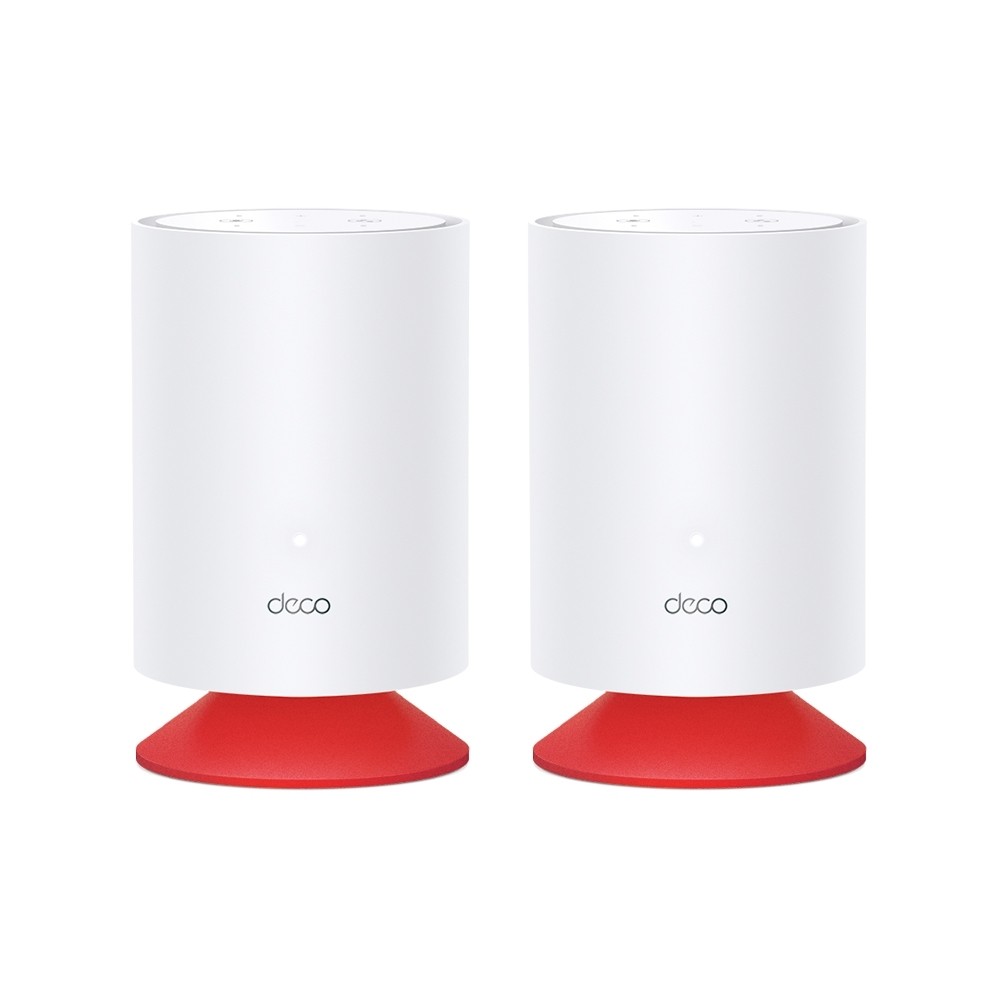 TP-Link Deco Voice X20 Mesh WiFi 6 AX1800 cu Difuzor Smart 2-pack