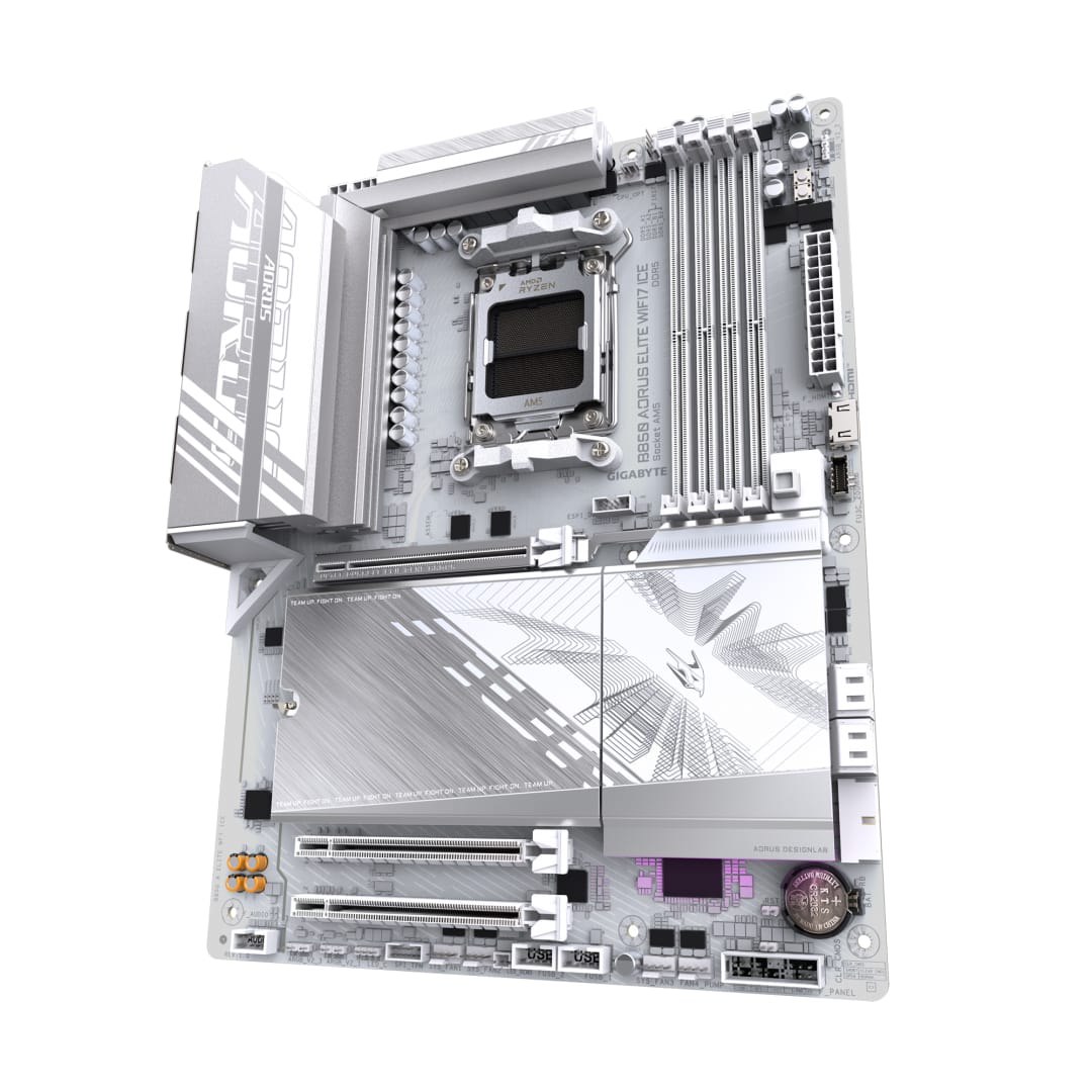 Placă Bază Gigabyte B850 AORUS ELITE WIFI7 ICE AM5 DDR5 - imagine 5