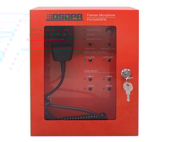 Microfon Pompieri DSPPA PAVA4400FM EN54