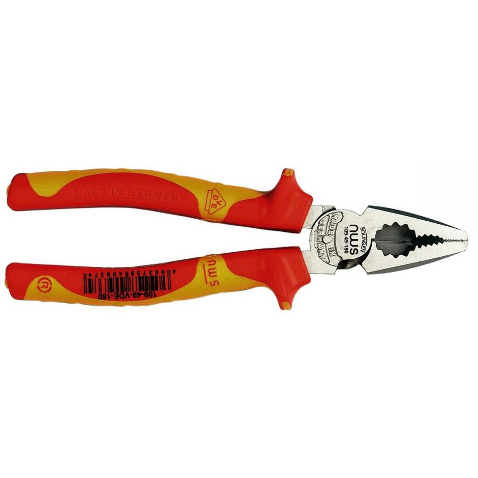 Clește patent VDE Solingen 180 mm | Schrack