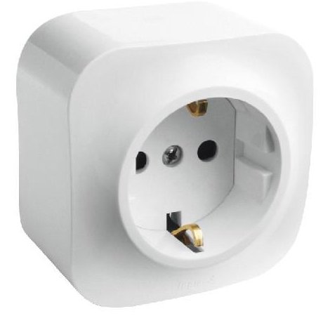 Priză simplă Schuko cu împământare Legrand Forix 782411