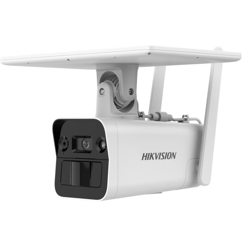 Camera IP Bullet 4MP Hikvision cu Panou Solar si 4G