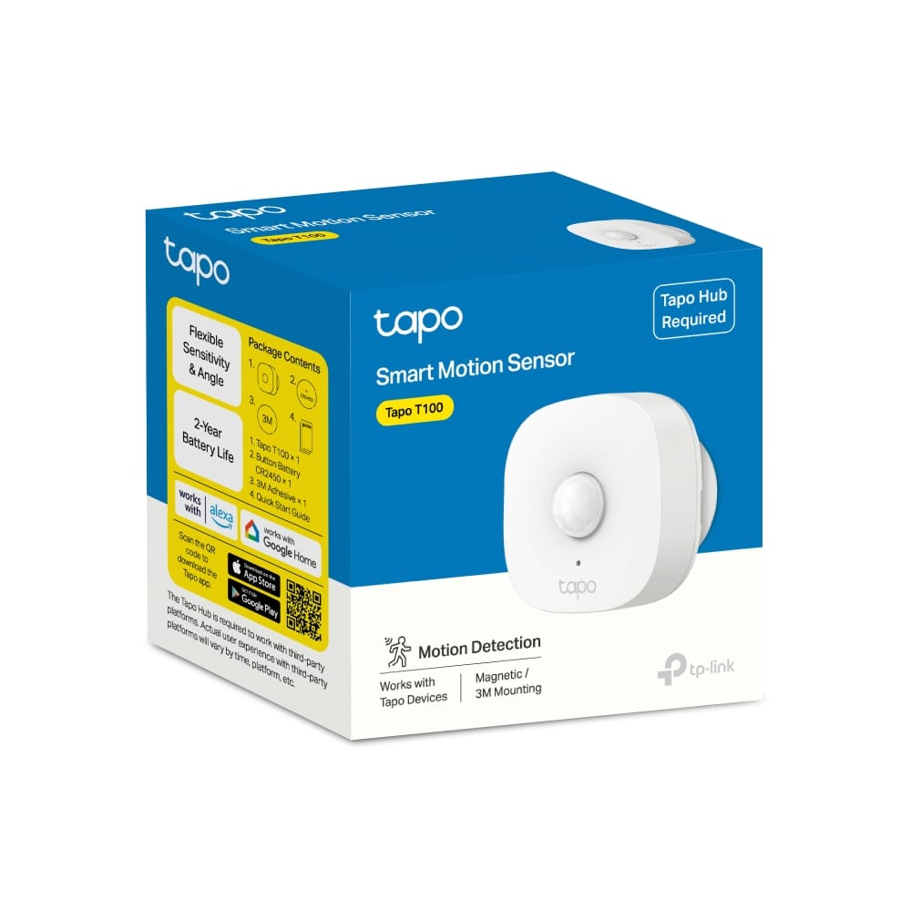 Senzor Smart Mișcare TP-Link Tapo T100 WiFi - Siguranță Inteligentă - imagine 12