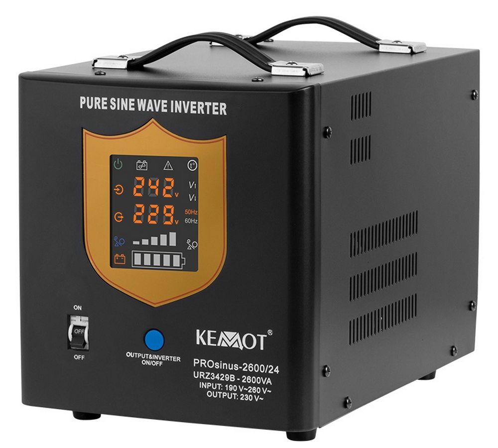 UPS Kemot 2600VA Sinus Pur pentru Centrale Termice