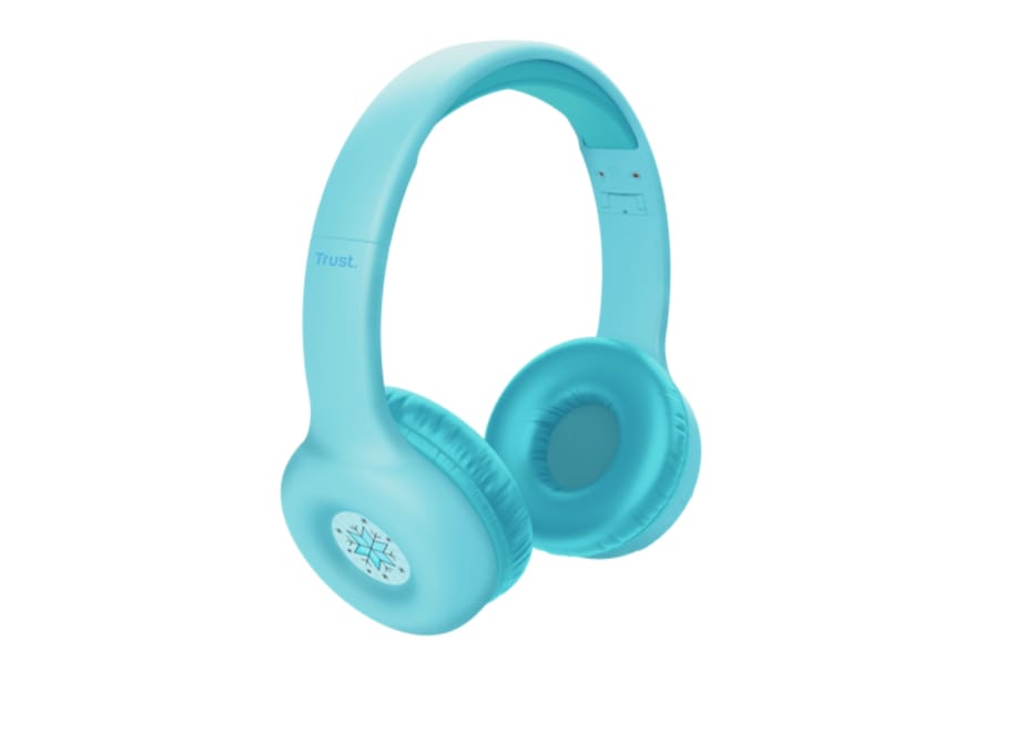 Căști Trust Nouna Kids Albastre - Audio de Calitate pentru Copii - imagine 2