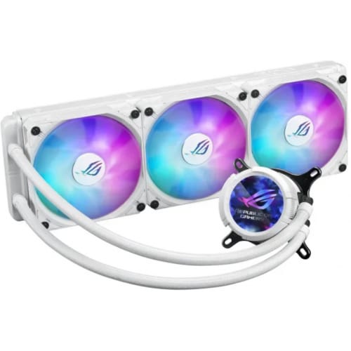 Cooler CPU ASUS ROG Strix LC III 360 ARGB LCD White - imagine 4