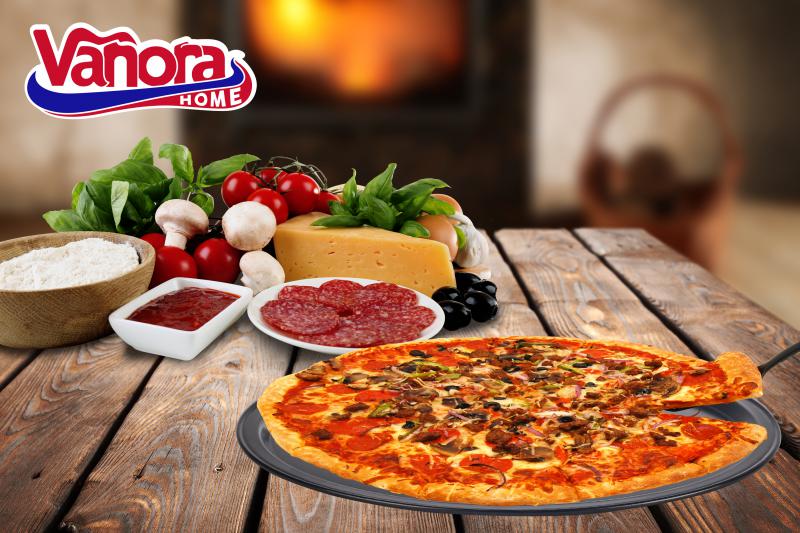 Tavă Pizza Vanora Home 33.5cm - Coacere Perfectă pentru Pizza - imagine 2