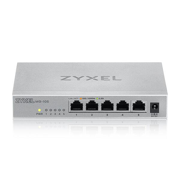 Switch Zyxel XMG105H - 8 Porturi PoE+ cu SFP+ pentru Rețele