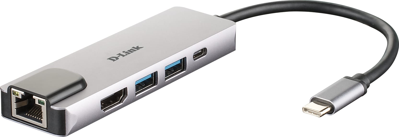 Hub USB-C D-Link DUB-M520 5-in-1, HDMI 4K, PD 60W - imagine 5
