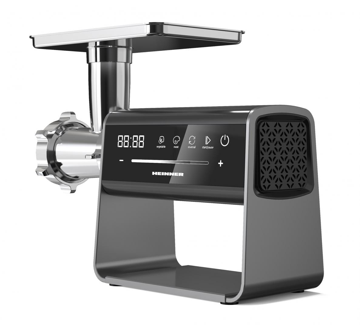 Mașină Tocat Heinner 2500W - Motor DC, Inox, Accesorii Complete - imagine 3