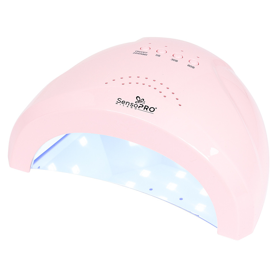 Lampa UV LED 48W SUNONE SensoPRO Milano Pink - imagine 1