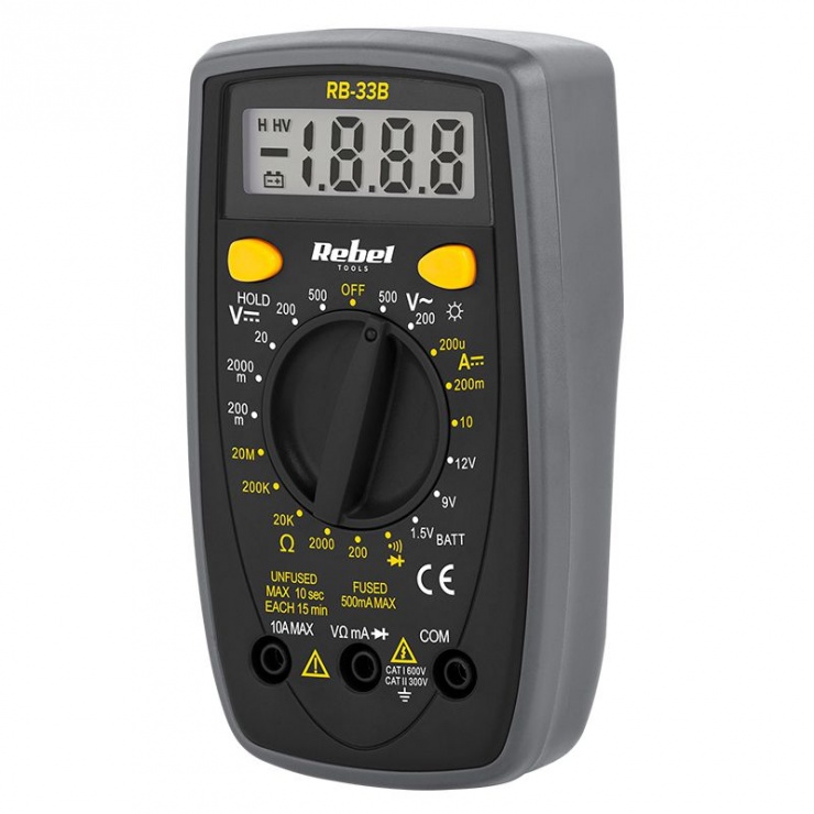 Multimetru Universal OEM MIE-RB-33B cu Afișaj Iluminat