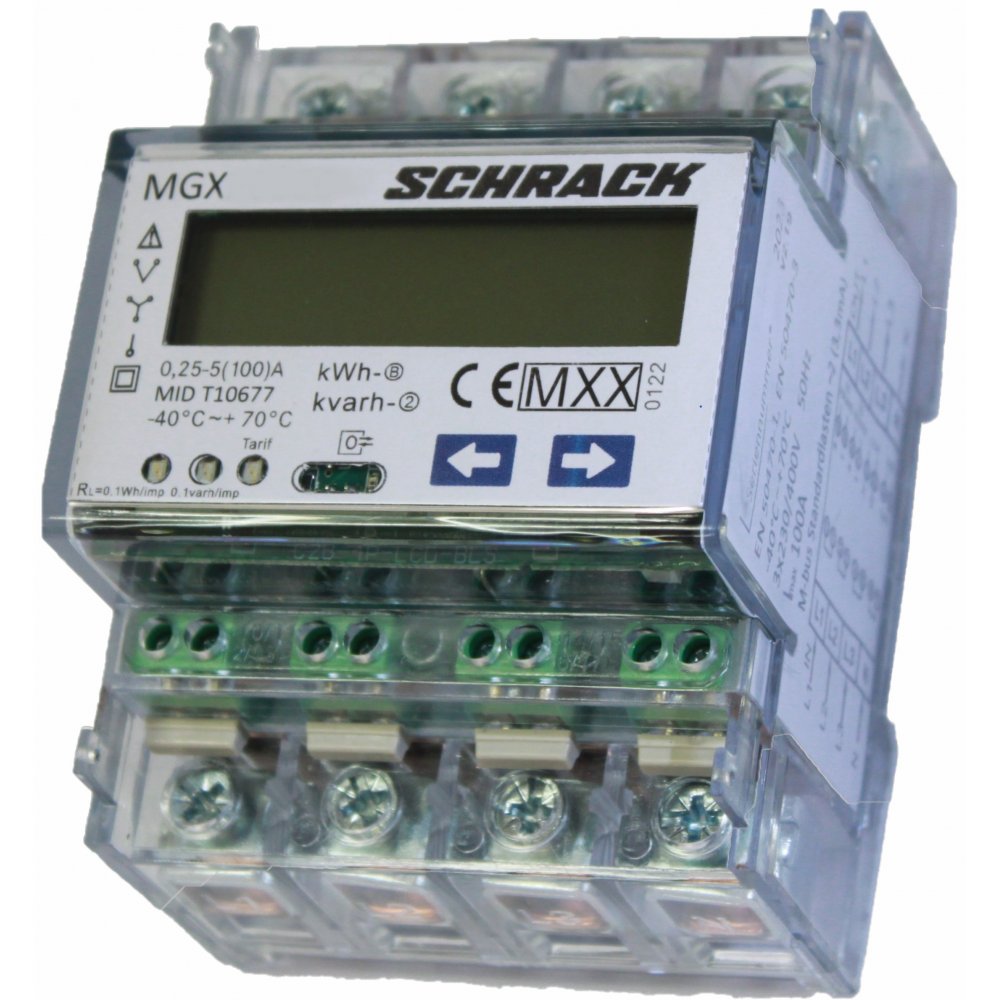 Contor Digital Schrack 3Faze 100A MID